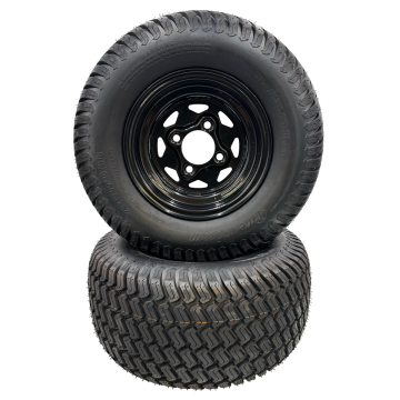 Set of 2 - 20x10.00-10 Wheel Assembly (Compatible with Toro 139-5849)