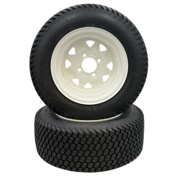 Set of 2 - 22x8.50-12 Super Turf Wheel Assembly