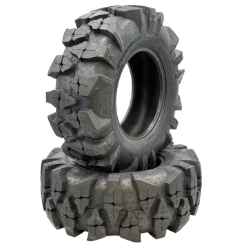 Set of 2 - 25x8.00-12 6 Ply ATV Tire
