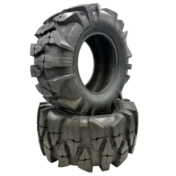 Set of 2 - 25x10.00-12 6 Ply ATV Tire