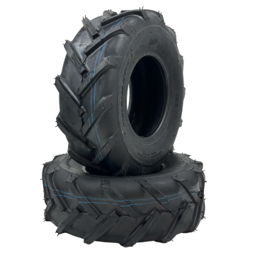 Set of 2 - 13x5.00-6 4 Ply Fieldmaster Tire