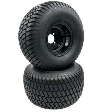 Set of 2 - 20x10.00-8 Tire and Rim (Compatible with Wright Stander)