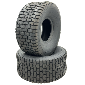 Set of 2 - 20x8.00-8 4 Ply Turf Tire 