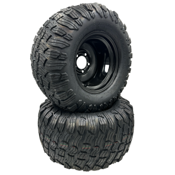 Set of 2 - 24x12.00-12 4Ply Reaper Turf Wheel Assembly