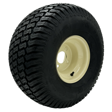 20x10.00-8 Beige Lawn Mower Wheel Assembly (Compatible with 634-04128)