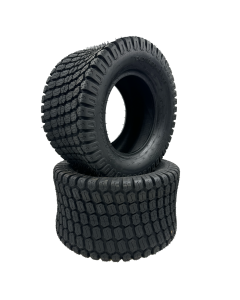 24x12.00-12 4Ply Lawn Mower Tires - Set (Compatible with JD Mowers and More)