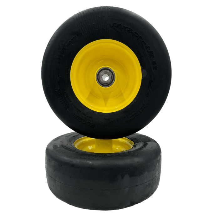 Buy 13x5.00-6 Front Flat Free Tire and Wheel Assebly with 3/4 &ap; 5/8
