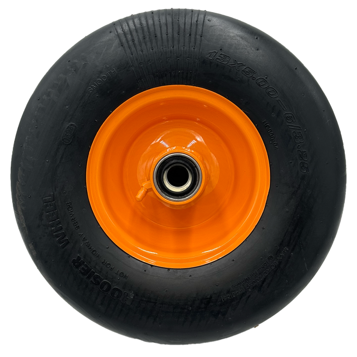 thumbnail image 2 of Dixie Chopper Front Wheel 13x6.5x6 Pneumatic Rib Tire For Lawn Mowers - OEM 401953 2 of 4