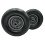 11x6.00-5 Flat Free Wheel Assembly - Set - Compatible with 07101105