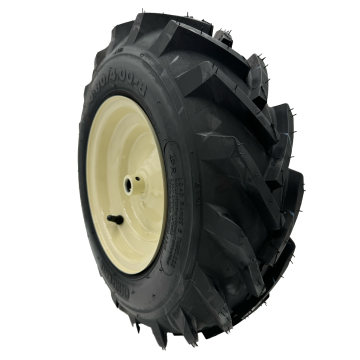 4.80x4-8 Tiller Wheel - 3/4" Axle  - Compatible with Cub Cadet, Troy-Bilt