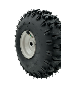 4.10x3.50-4 2Ply Snow Hog Wheel, 2.9 Inch Hub, 3/4" Axle, with D-Drive