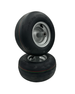 Set of 2 - 13x6.50-6 Wheels, Compatible with Hustler Part 604717, Raptor