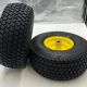 Set of 2 - 15x6.00-6 Lawn Mower Tire and Rim - 3/4 Inch Axle - Super Turf