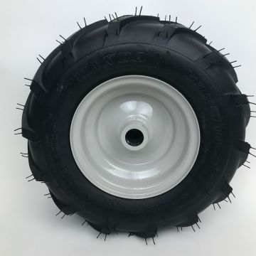 13x5.00-6 Tractor Tire and Rim - 1" Axle - Troy-Bilt Tiller Replacement Wheel