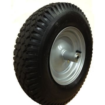 Wheelbarrow wheel - stud tread
