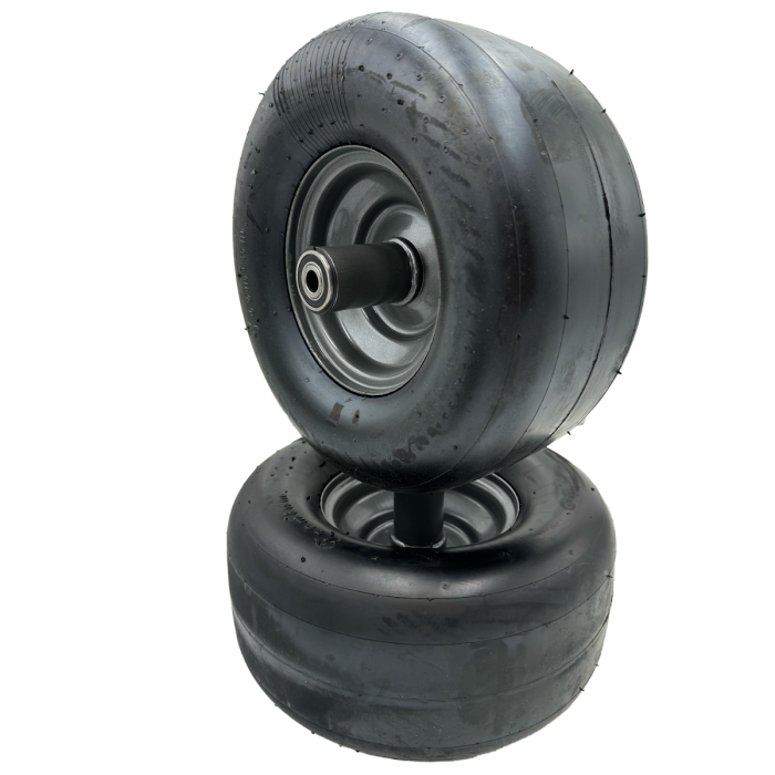 11x6.00-5 Flat Free Wheel Assembly - Set - Compatible with 07101105