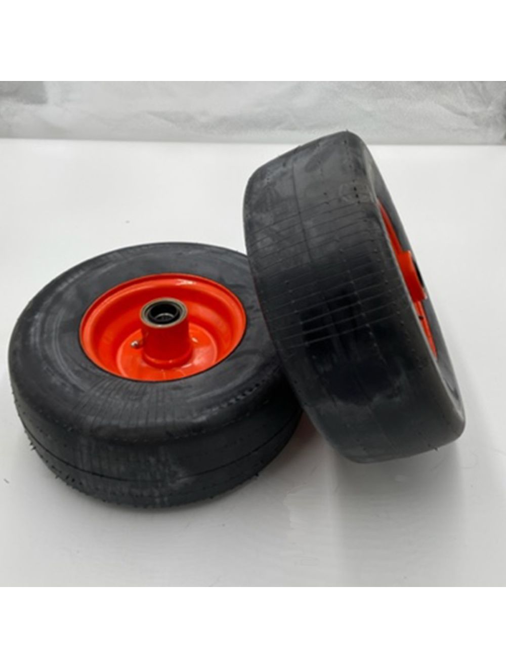 Set of 2 - 13x5.00-6 Smooth Wheel Assembly - Compatible with Z411KW, Z421KW